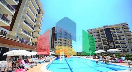 Квартира планировкой 1+1 в Авсаллар
