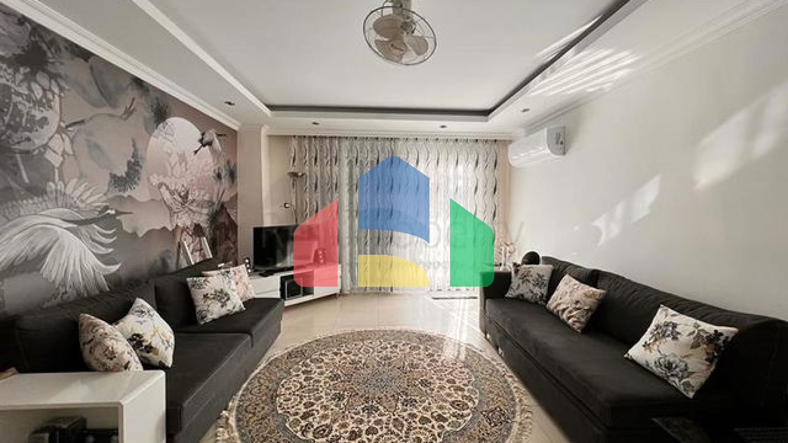 Квартира плануванням 1 + 1 в Авсаллар