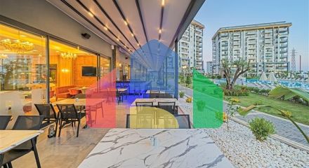 Квартира 1+1 в одном из лучших комплексов Авсаллара