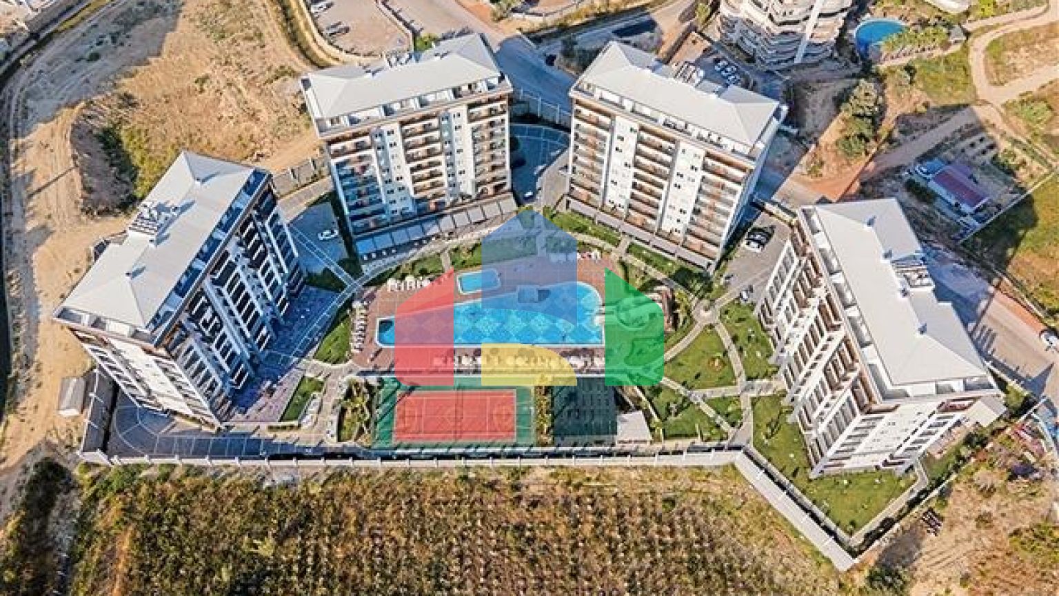 Квартира 1+1 в одном из лучших комплексов Авсаллара