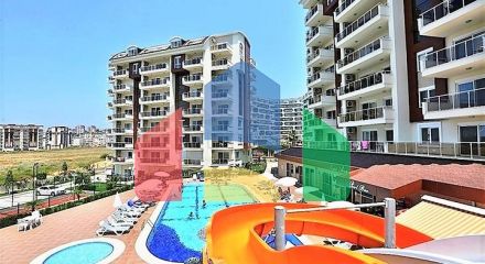 Апартаменти 2 + 1 в районі Авсаллар