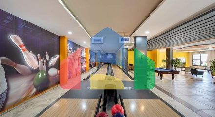 Студия в комплексе отельного типа в Авсалларе