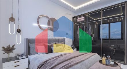 Двухкомнатная квартира в комплексе с развитой инфраструктурой