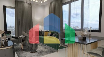 Двухкомнатная квартира в комплексе с развитой инфраструктурой