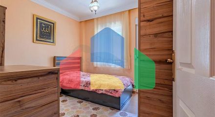 Cozy 2+1 apartment with sea view in a well-maintained area of Avsallar