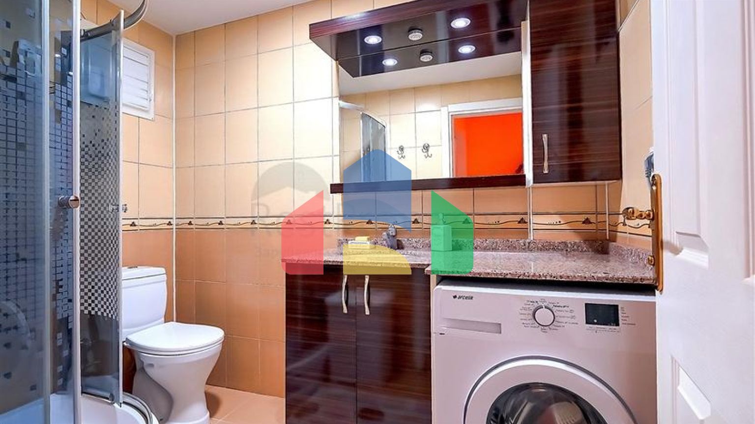 Уютная квартира 2+1 с видом на море в благоустроенном районе Авсаллар