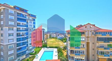 Уютная квартира 2+1 с видом на море в благоустроенном районе Авсаллар