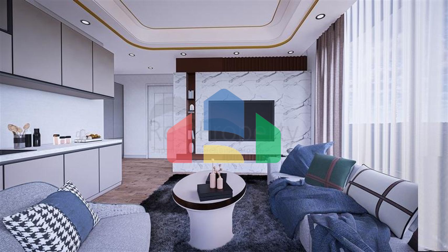 Новый жилой комплекс в районе Авсаллар