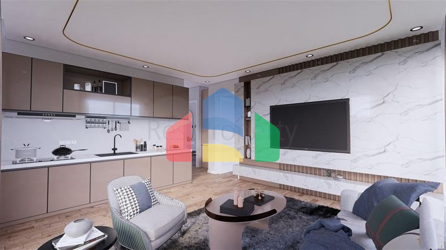 Новый жилой комплекс в районе Авсаллар