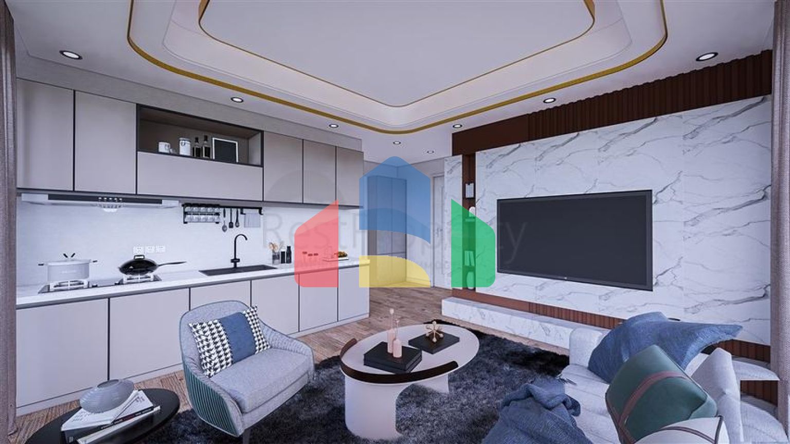 Новый жилой комплекс в районе Авсаллар