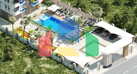 Новый жилой комплекс в районе Авсаллар