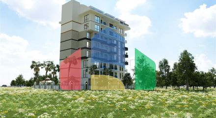 Новый жилой комплекс в районе Авсаллар