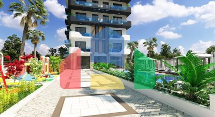 Новый жилой комплекс в районе Авсаллар