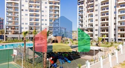 Квартира 1 + 1 А районі Авсаллар в масштабному комплексі