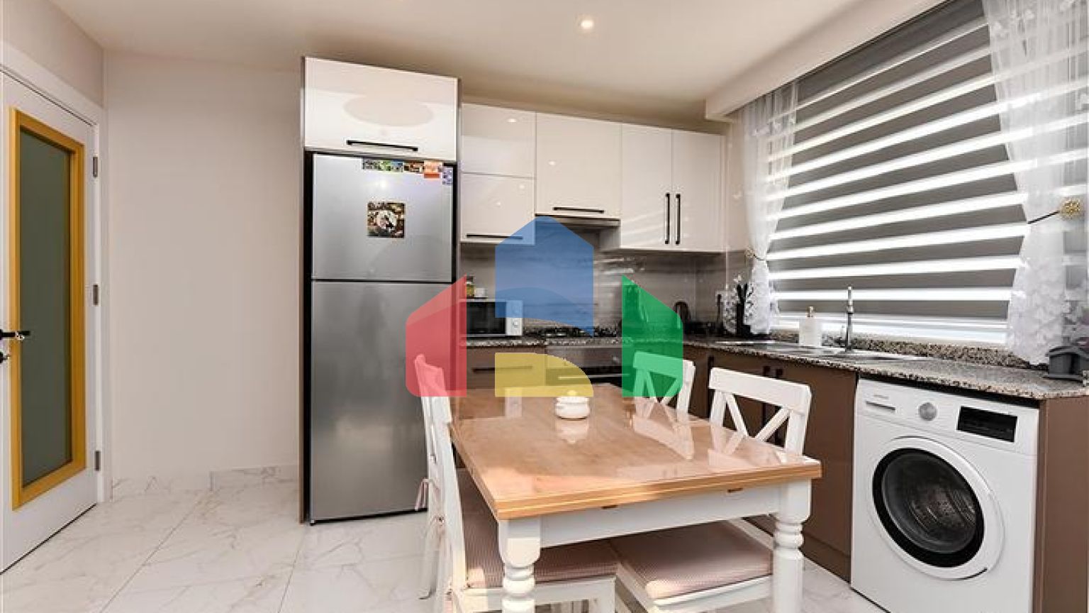 Квартира 1+1 а районе Авсаллар в масштабном комплексе