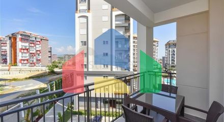 Квартира 1+1 а районе Авсаллар в масштабном комплексе