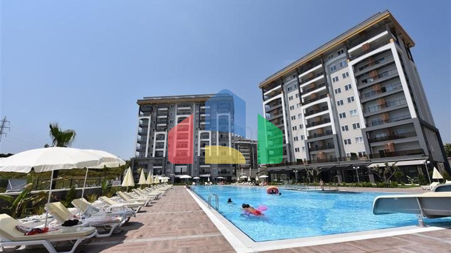 Квартира 1+1 а районе Авсаллар в масштабном комплексе