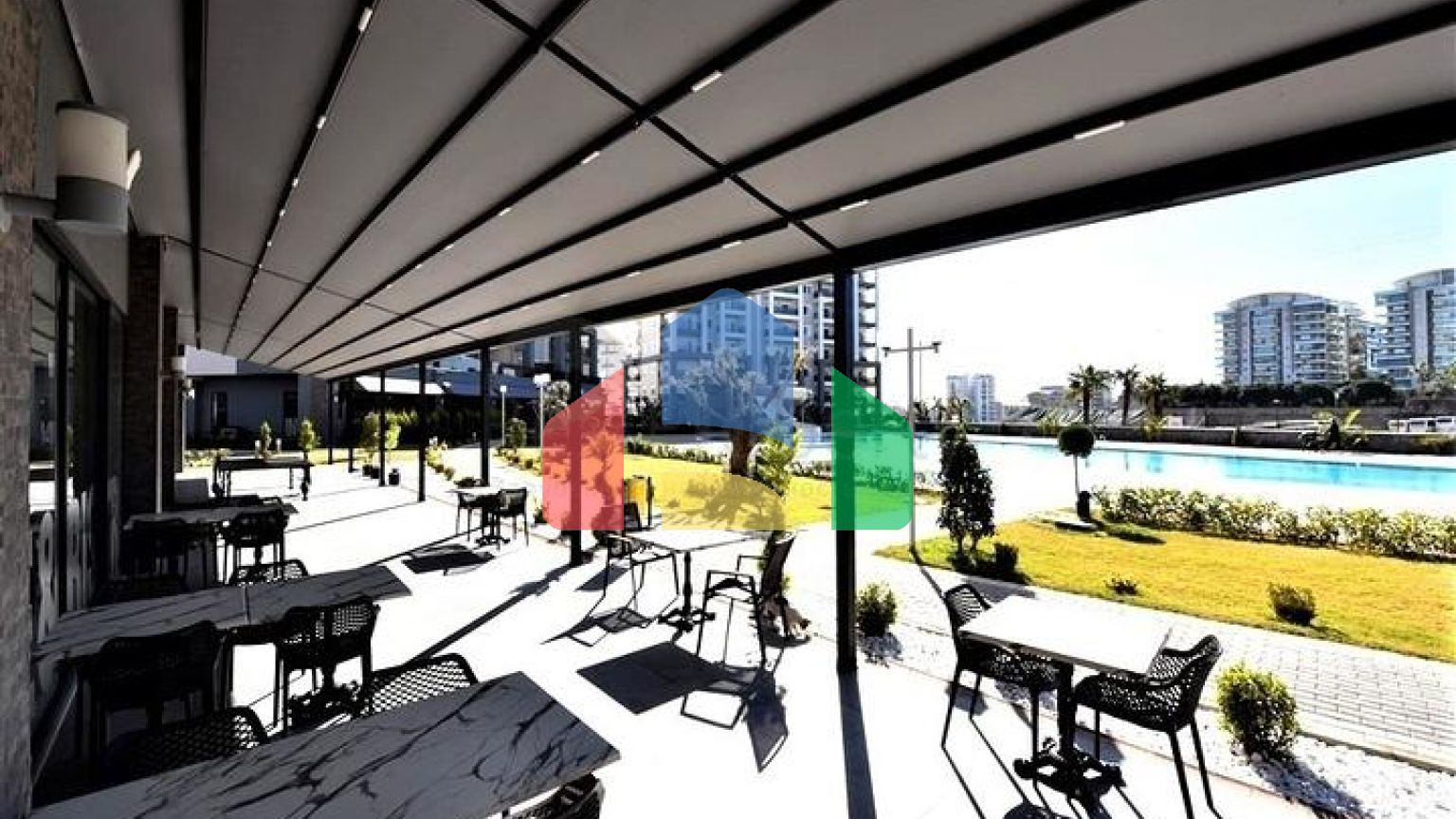 Квартира 1+1 а районе Авсаллар в масштабном комплексе