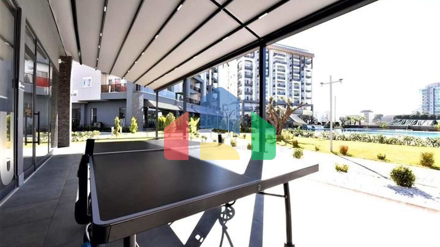 Квартира 1+1 а районе Авсаллар в масштабном комплексе