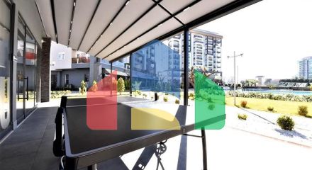 Квартира 1+1 а районе Авсаллар в масштабном комплексе