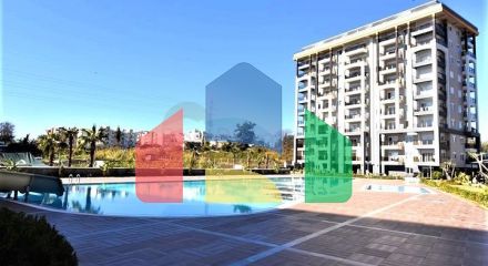 Квартира 1+1 а районе Авсаллар в масштабном комплексе