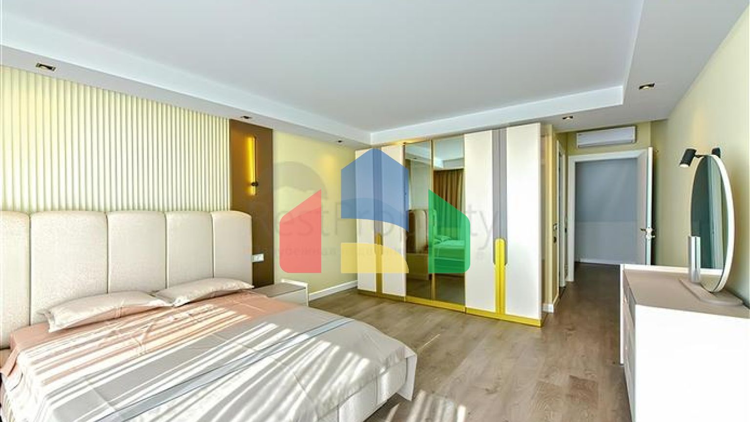 Комплекс роскошных вилл с видом на море в Авсалларе