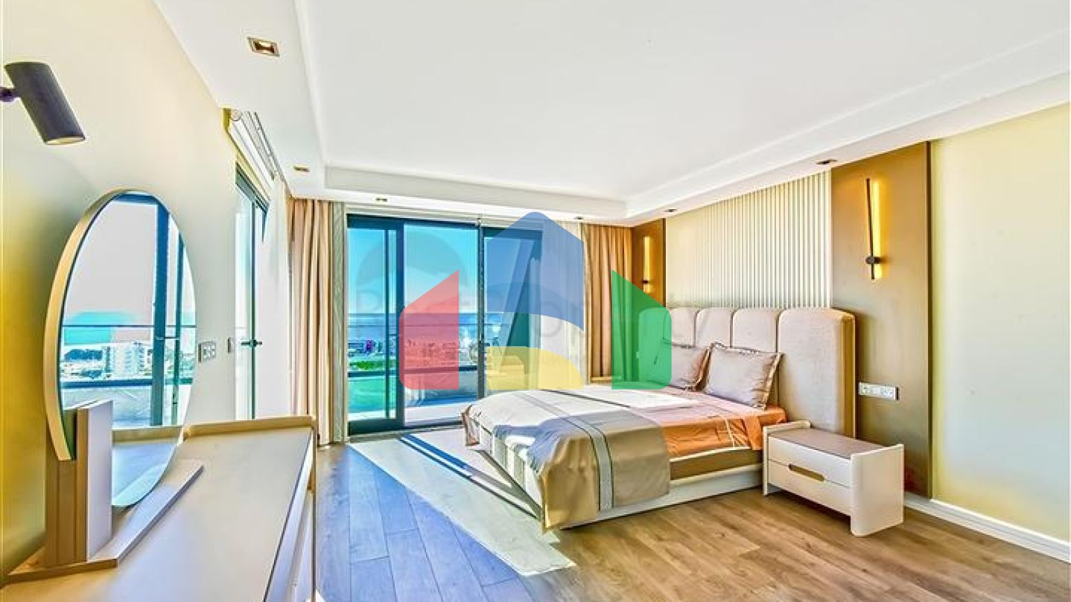 Комплекс роскошных вилл с видом на море в Авсалларе