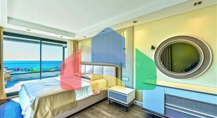 Комплекс роскошных вилл с видом на море в Авсалларе