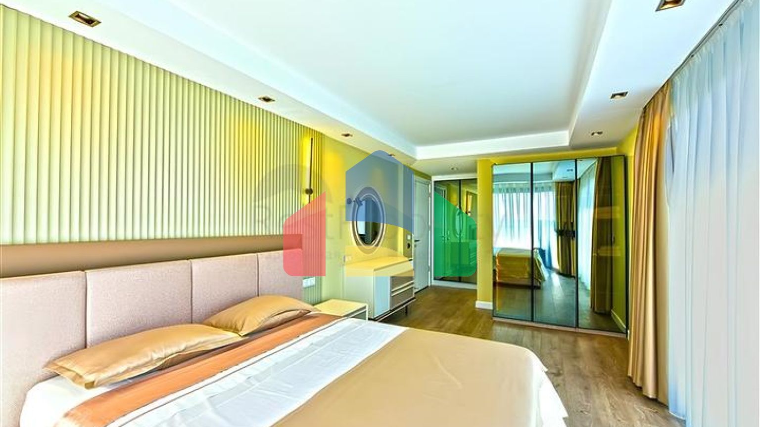 Комплекс роскошных вилл с видом на море в Авсалларе