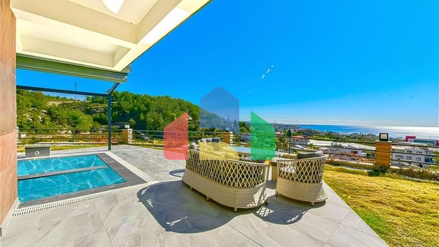 Комплекс роскошных вилл с видом на море в Авсалларе