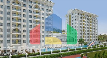 Меблированная квартира 1+1 в новом комплексе Авсаллара