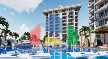 The project of a residential complex in Avsallar