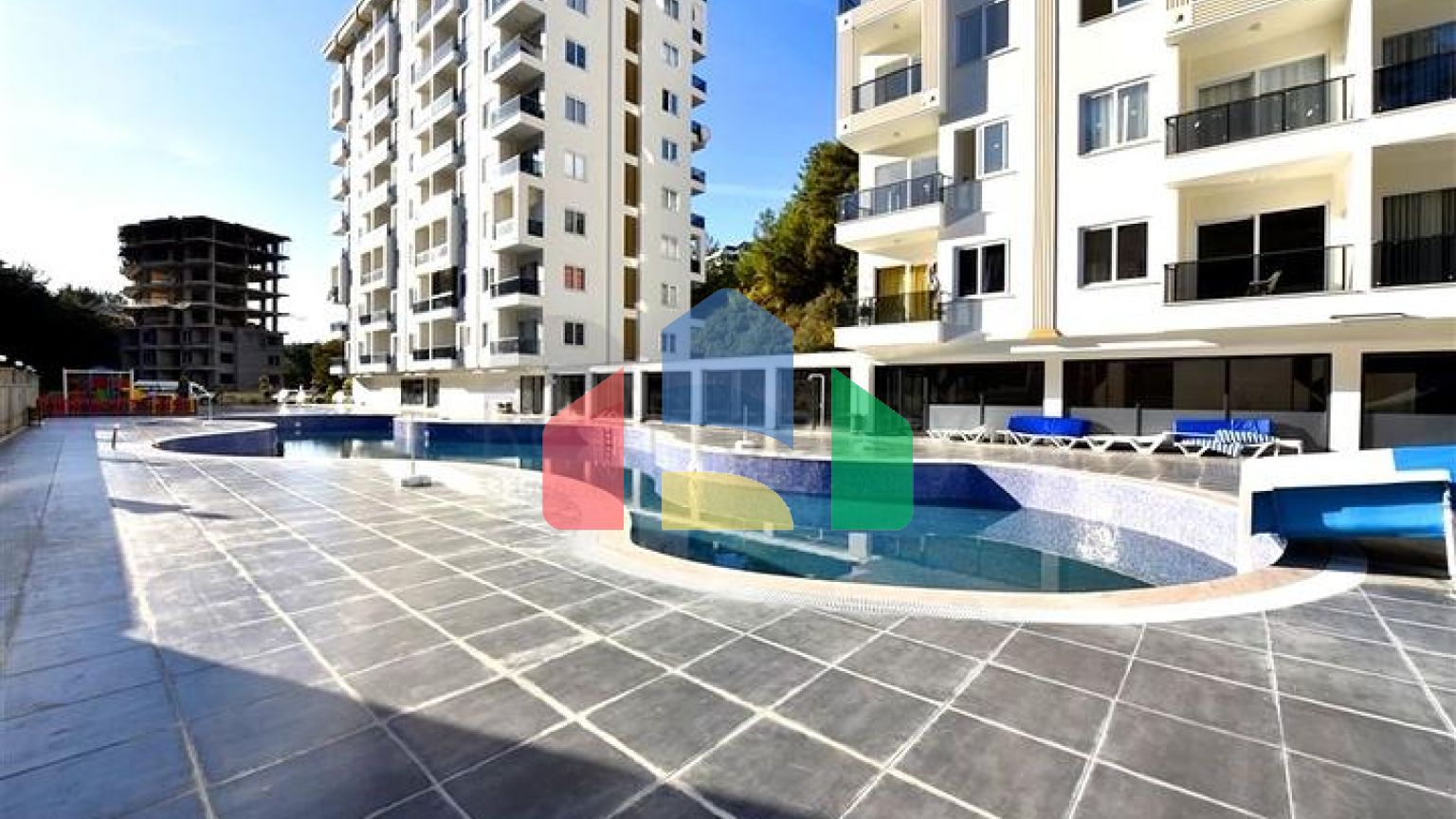 Квартира 1 + 1 в новому комплексі в районі Авсалар