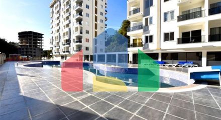 Квартира 1 + 1 в новому комплексі в районі Авсалар