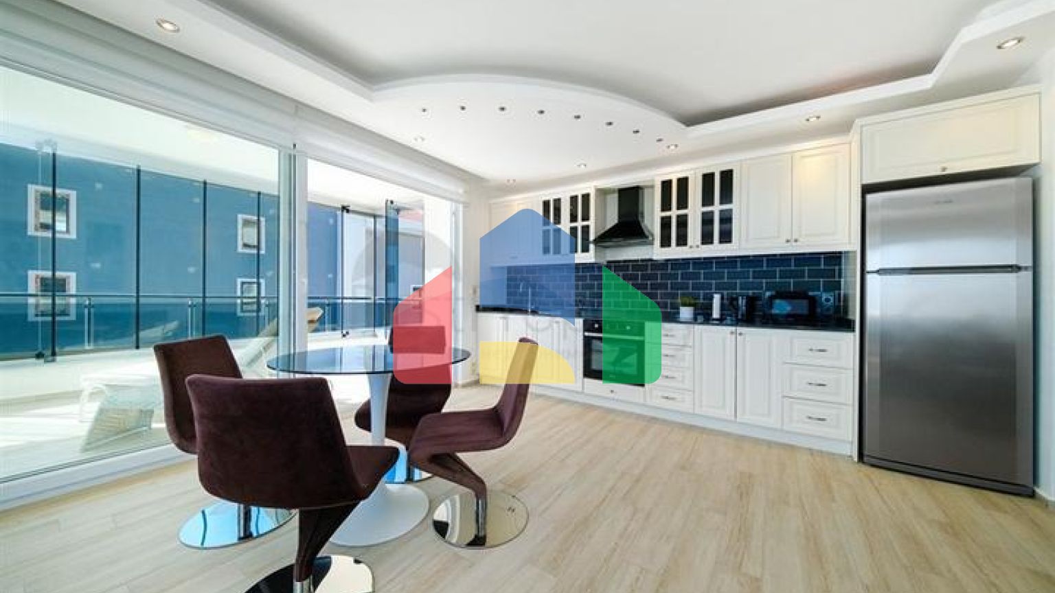 Мебльована квартира 2+1 в одному з житлових комплексів району Авсаллар