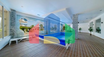 Мебльована квартира 2+1 в одному з житлових комплексів району Авсаллар