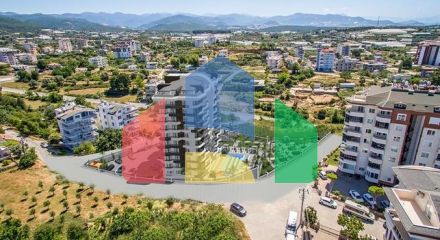 Квартира від власника плануванням 1 + 1 в районі Авсаллар