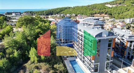 Квартира 1+1 в новом комплексе Авсаллара