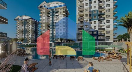 Двокімнатна квартира в комплексі з розвиненою інфраструктурою