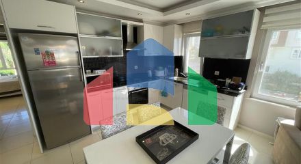 Просторная меблированная квартира с курортной инфраструктурой в живописном районе Авсаллар