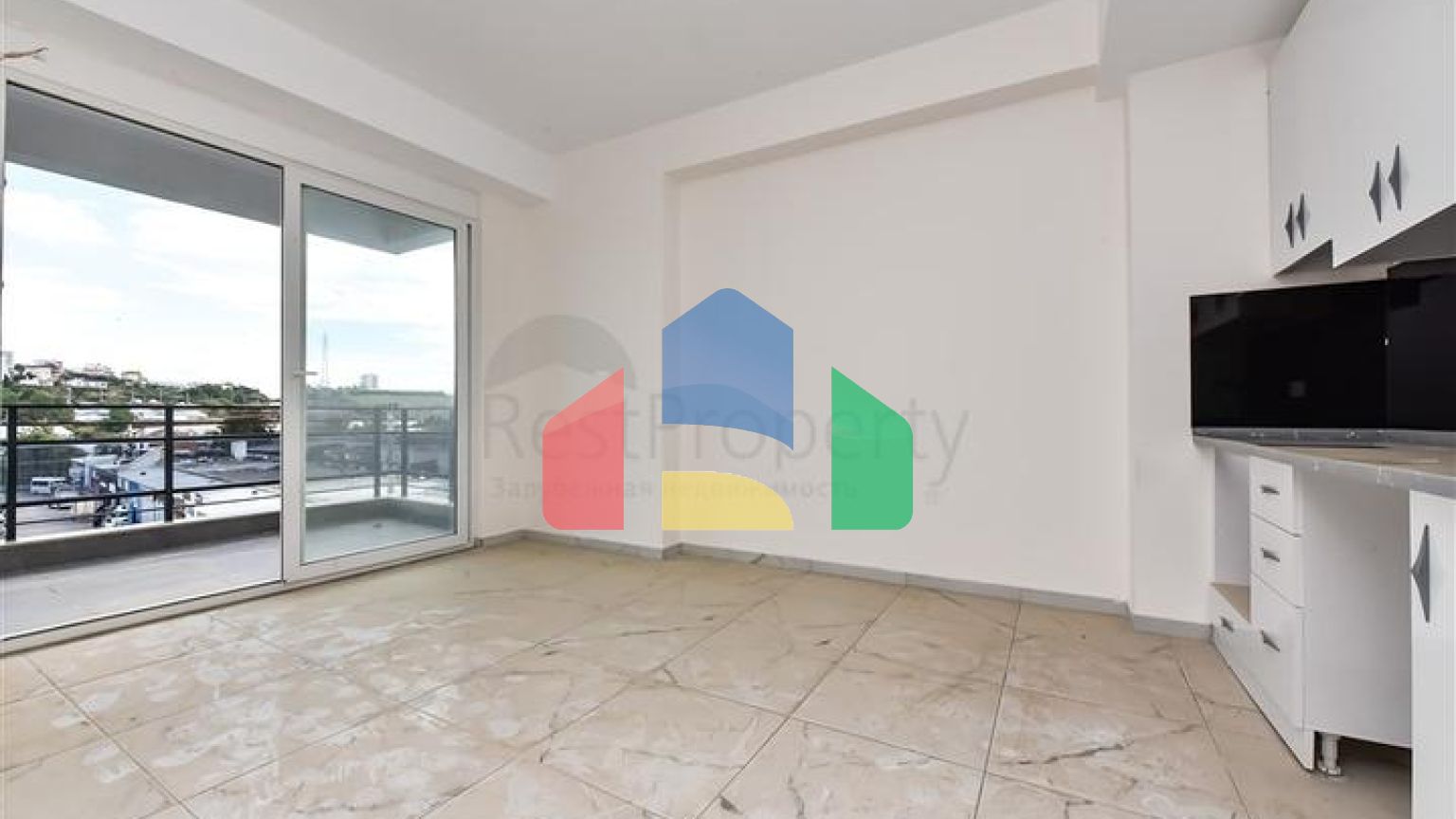 Двухкомнатная квартира в новом доме в районе Авсаллар