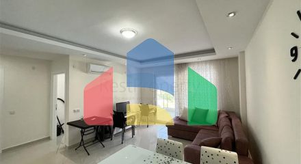 Двокімнатна світла квартира в районі з найкращим піщаним пляжем в Авсалларі