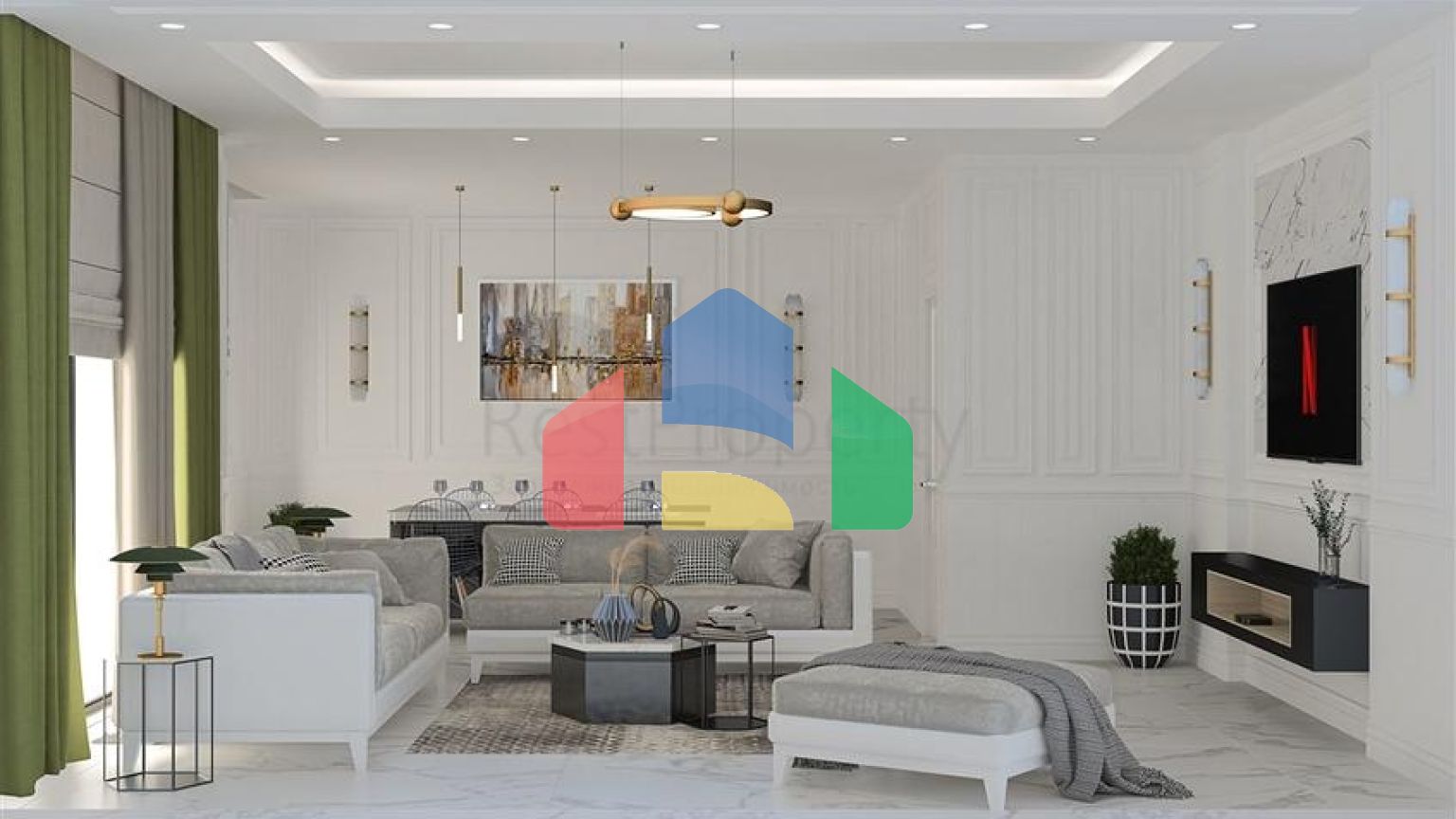 Премиальный проект для инвестиций в зеленом районе Авсаллар