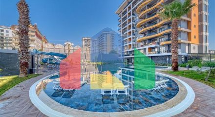 One-bedroom apartment in a new project with developed infrastructure in Avsallar