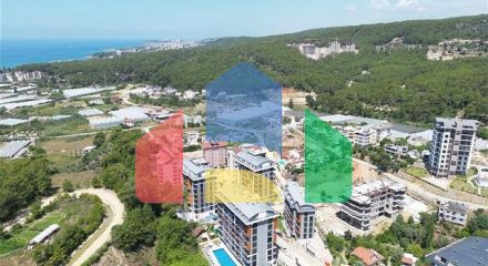 Уютная квартира 1+1 в районе Авсаллар