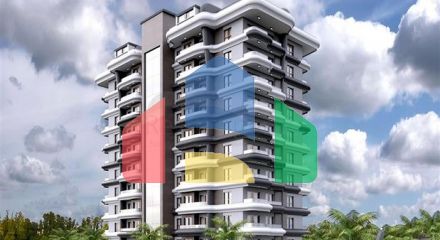 Квартира 1 + 1 в районі Авсаллар