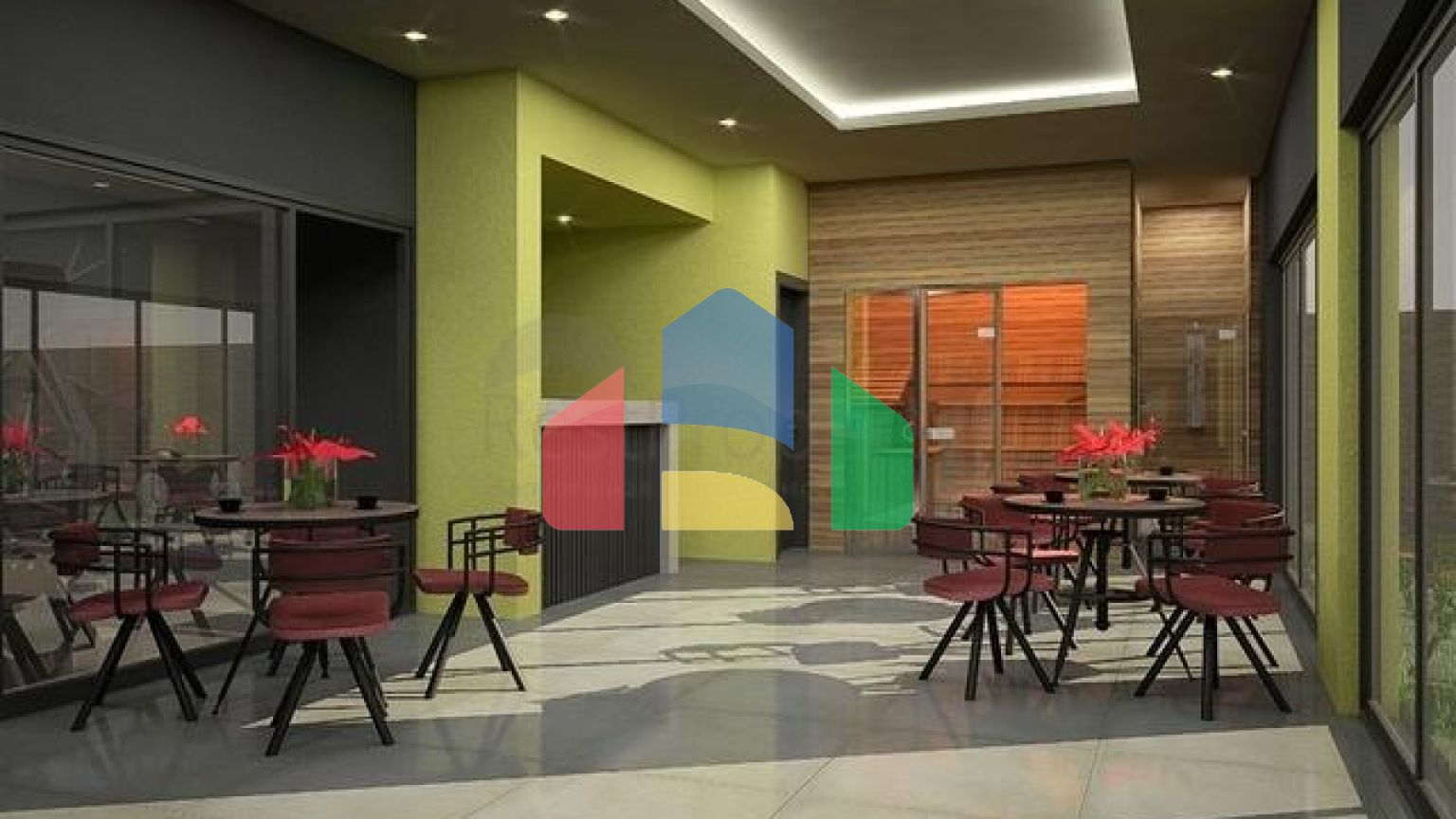 Квартира 1 + 1 в районі Авсаллар