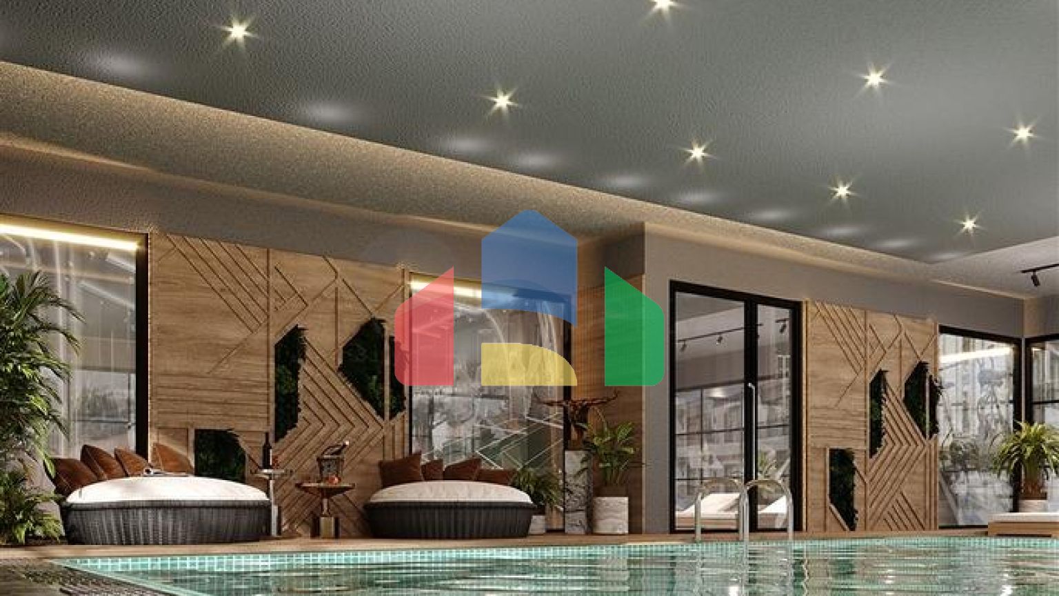 Новый проект с богатой инфраструктурой в районе Авсаллар