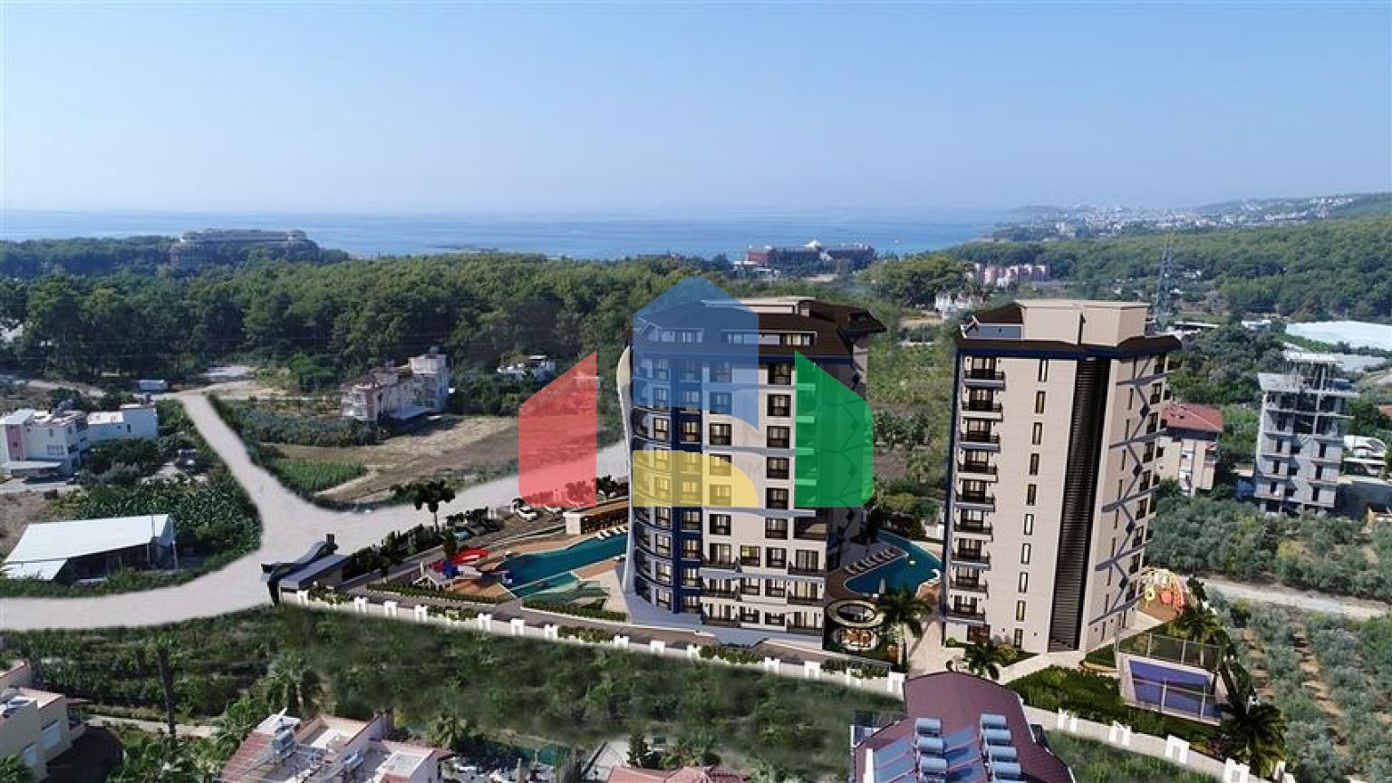 Новый проект с богатой инфраструктурой в районе Авсаллар