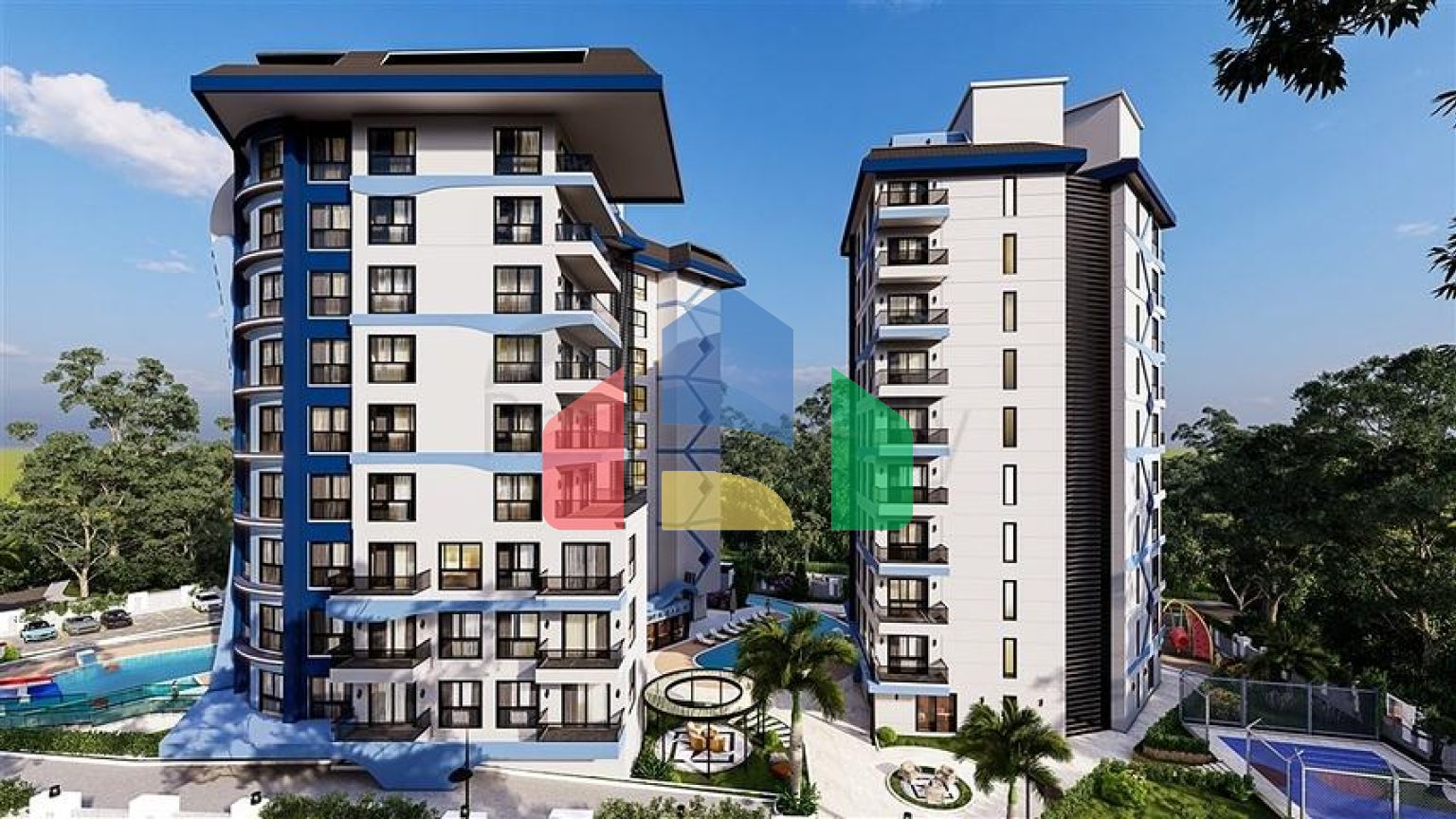 Новый проект с богатой инфраструктурой в районе Авсаллар